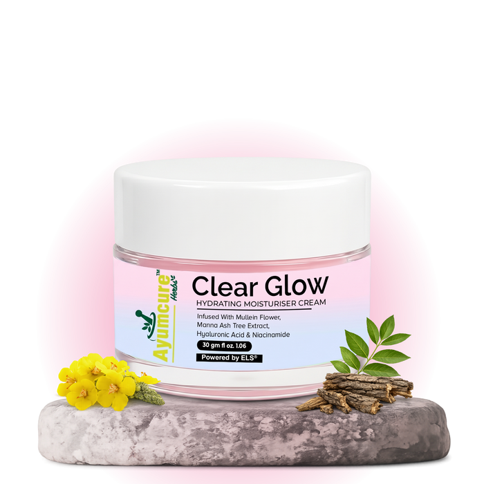 Clear Glow Korean Skin Hydrating Moisturiser Cream | Women & Men | 30 gm