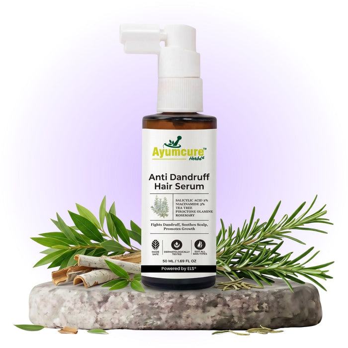 Anti-Dandruff Hair Serum | 2% Salicylic Acid, 3% Niacinamide & Tea Tree | Unisex