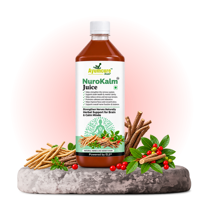 NuroKalm Ayurvedic Nervous System & Stress Relief Juice | No Added Sugar | Unisex