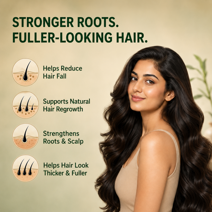 The Hair Fall Stop Duo — Hair Oil + Hair Growth Serum, Men & Women