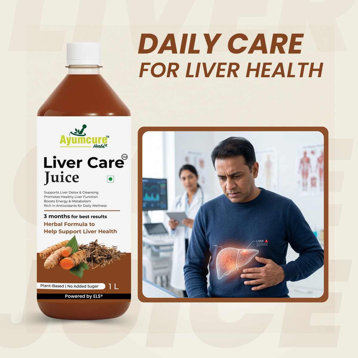 Liver Care Juice – Aloe Vera, Turmeric, Bhui Amla & Kalmegh | Men & Women