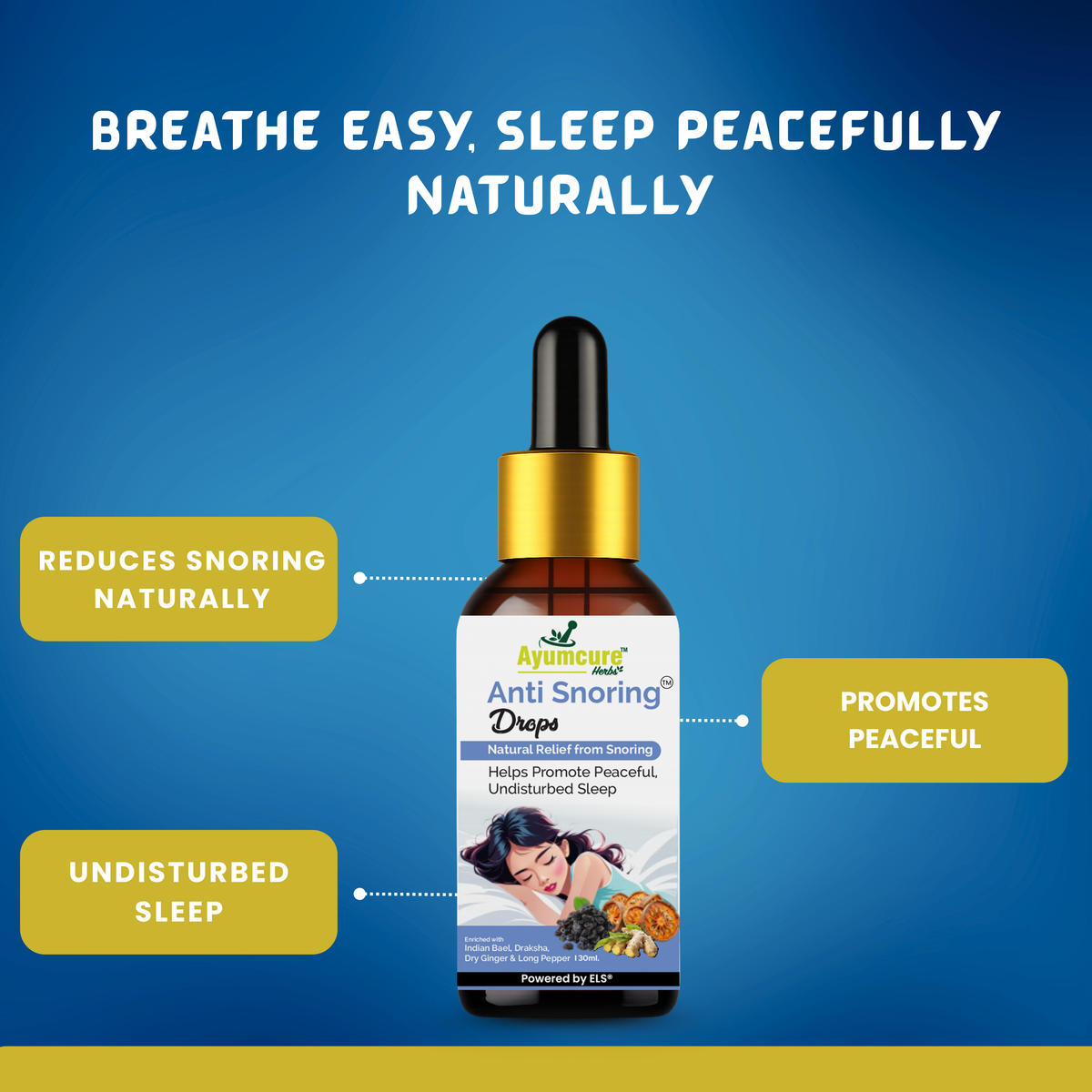 Calm Nidra Juice + Anti-Snoring Drops Combo | Deep Sleep & Snoring Relief | Unisex