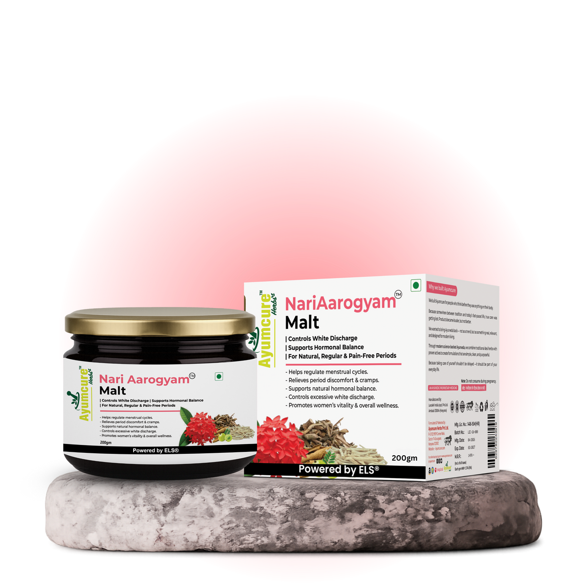 Nari Aarogyam Malt – White Discharge (Leukorrhea) & PCOS Support | Only For Women