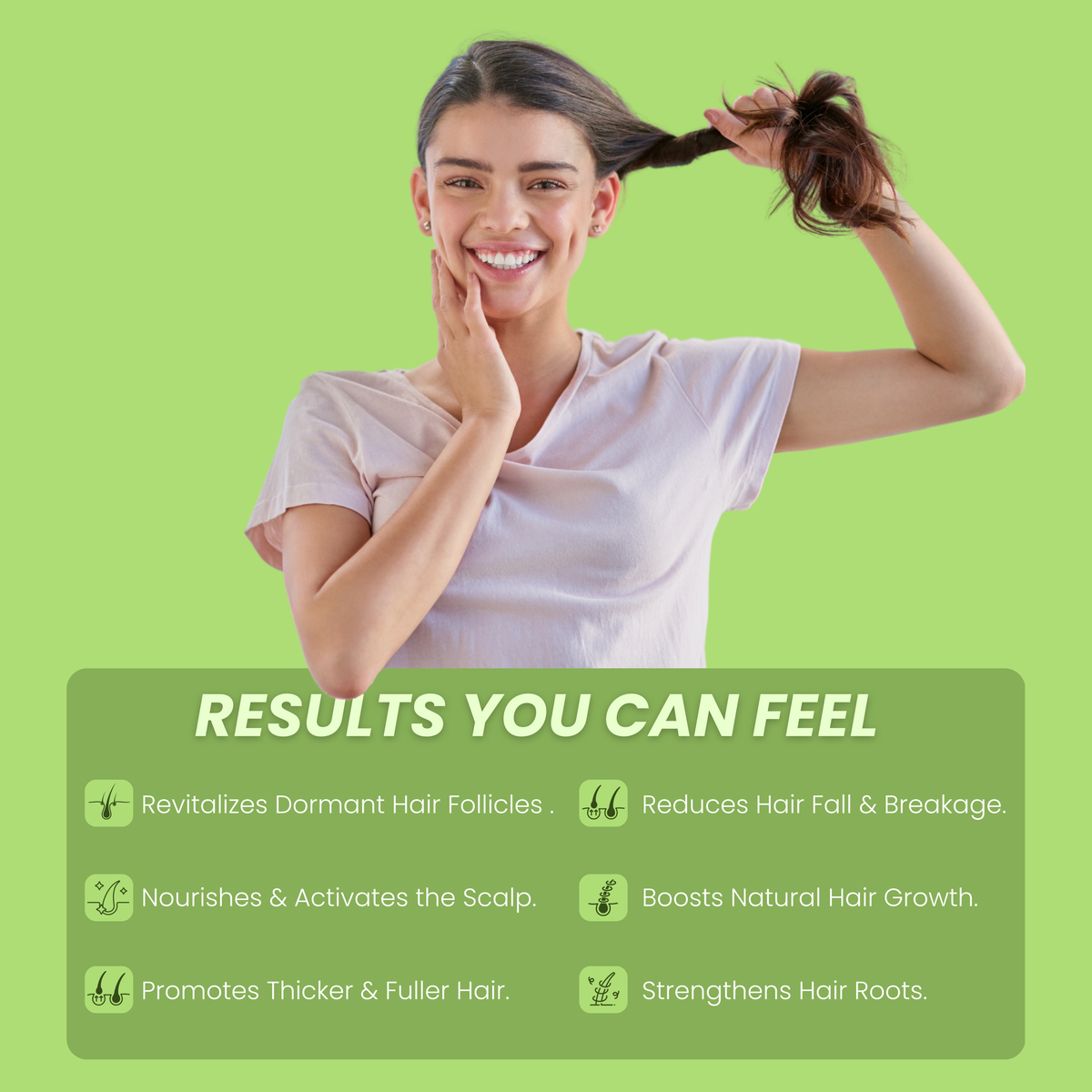 Hair Growth Serum – Biotin, Caffeine, Rice Water & Rosemary | Men & Women