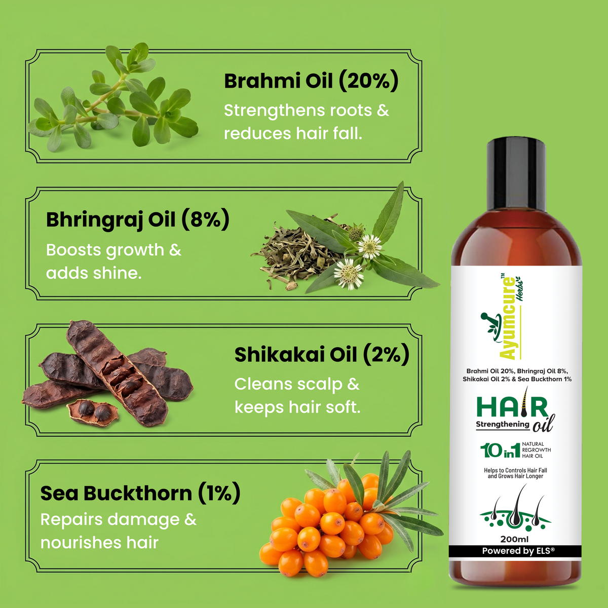 Hair Growth Kit: Shampoo + Conditioner + Oil + Biotin Serum | Men & Women