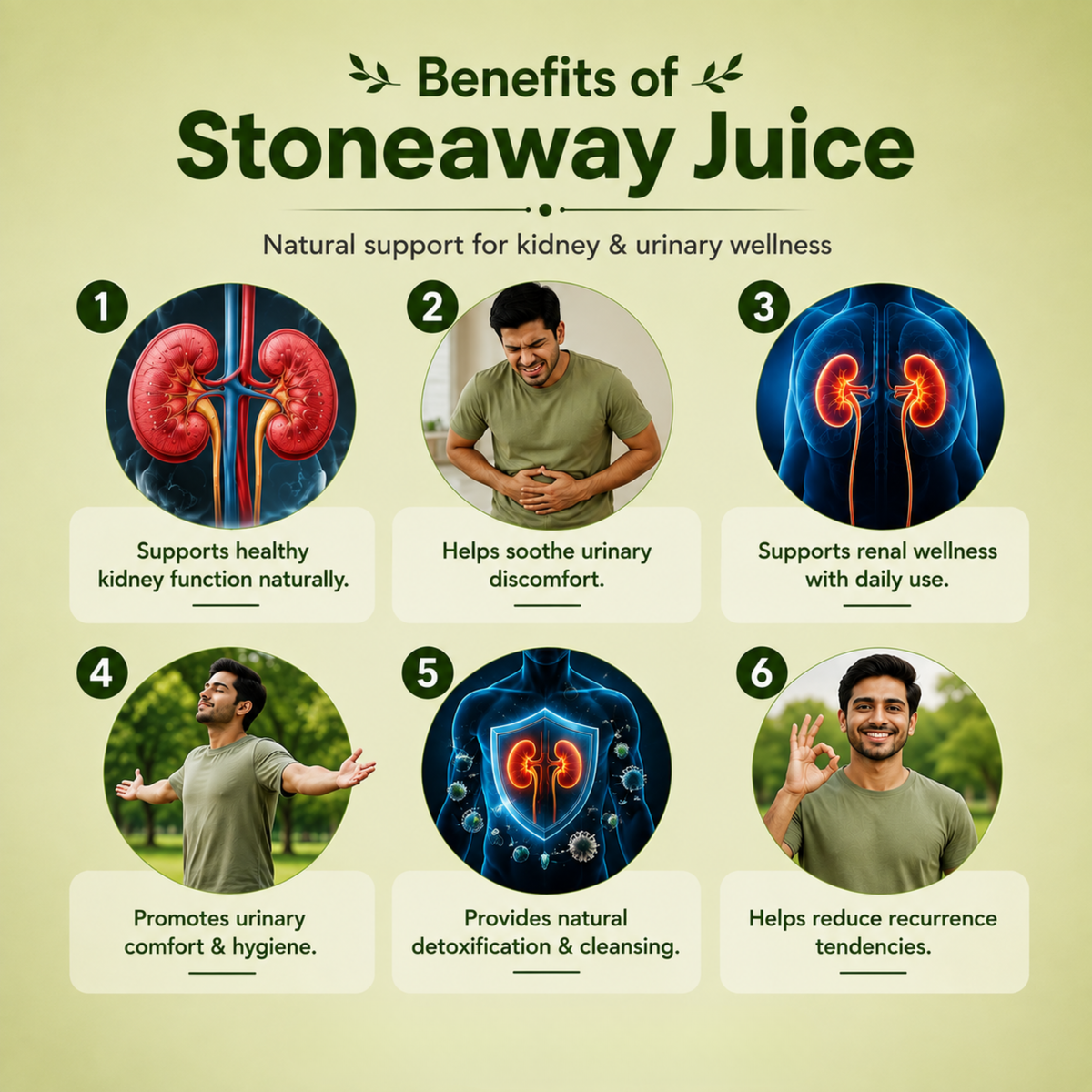 Stoneaway Juice – Kidney Stone & UTI Support | Pashan Bhed + Gokshura | Unisex