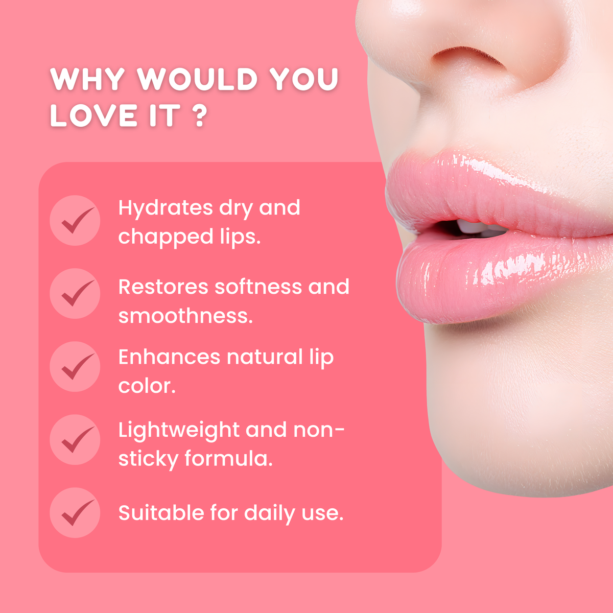 Strawberry & Coffee Brightening Lip Balm Combo | Repairs Dark & Dry Lips | Women
