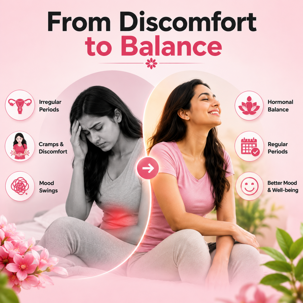 Nari Aarogyam Malt – White Discharge (Leukorrhea) & PCOS Support | Only For Women