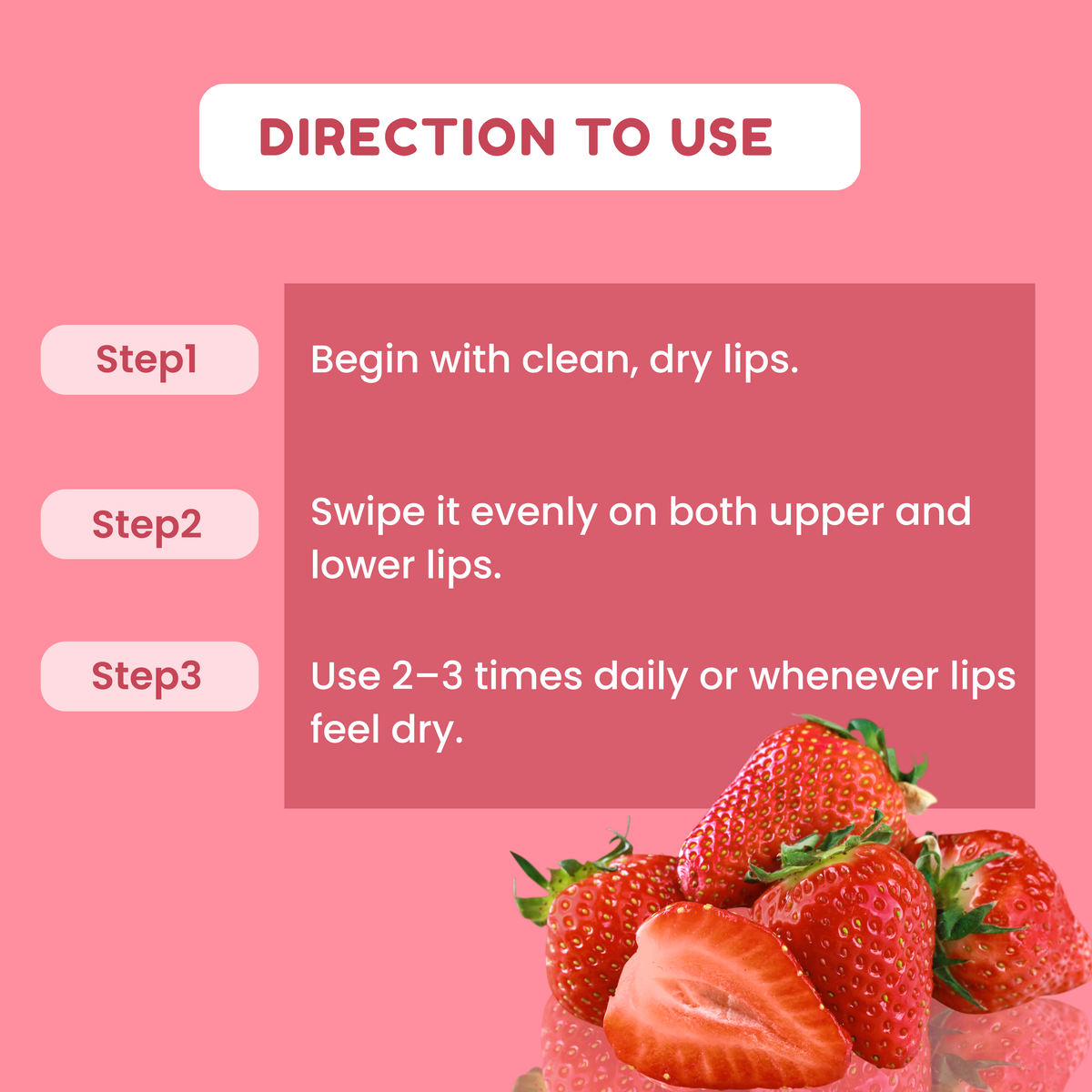 Strawberry & Coffee Brightening Lip Balm Combo | Repairs Dark & Dry Lips | Women