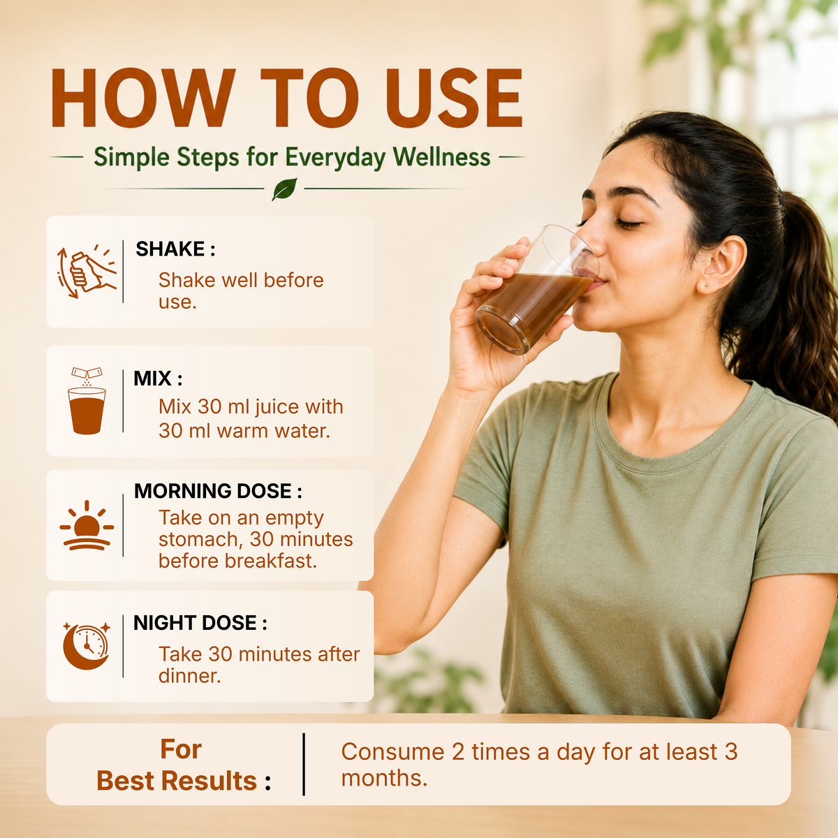 Ayumcure EarVeda Juice – Ear Health, Nerve Function & Blood Circulation | With Giloy, Brahmi, Shankhpushpi & Ashwagandha | Natural Herbs, No Added Sugar | 1L