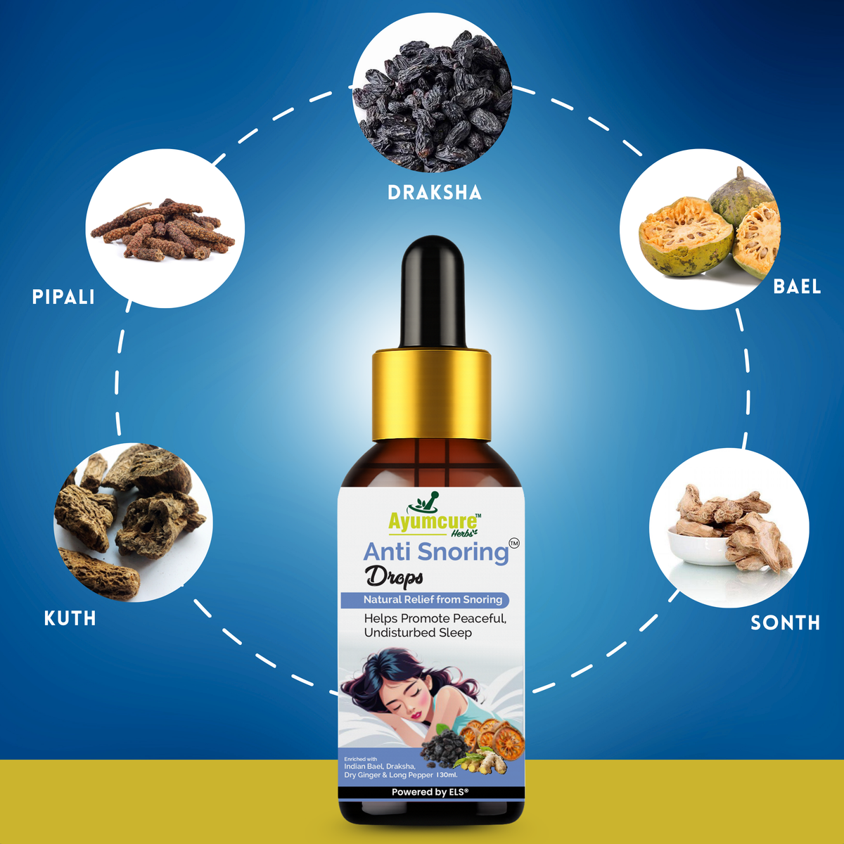Calm Nidra Juice + Anti-Snoring Drops Combo | Deep Sleep & Snoring Relief | Unisex
