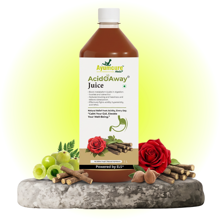 Acido Away Ayurvedic Juice, Acidity & Gas Relief, For Men & Women