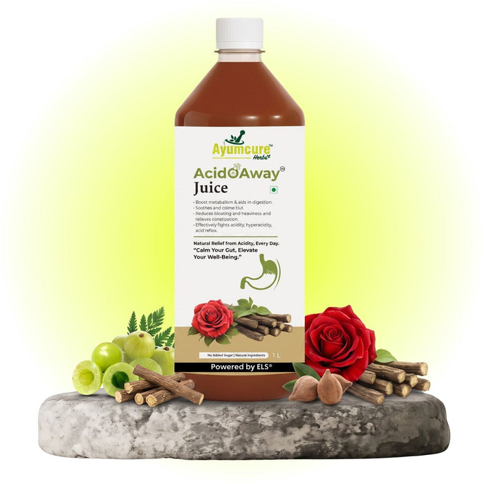 Acido Away Ayurvedic Juice | Acidity & Gas Relief | For Men & Women