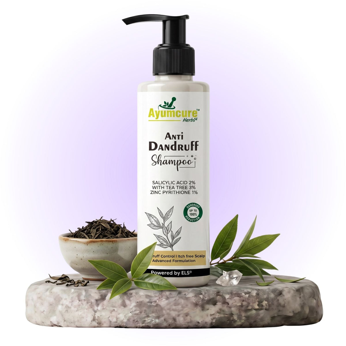 3% Tea Tree Anti-Dandruff Shampoo with 2% Salicylic Acid | Men & Women