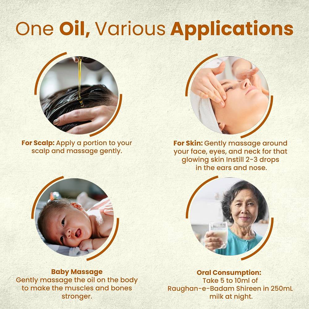 Sweet Almond Oil – Body, Skin & Hair Nourishment | Men & Women