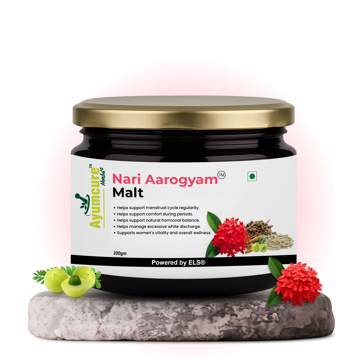 Nari Aarogyam Malt - White Discharge (Leukorrhea) & PCOS Support - Only For Women