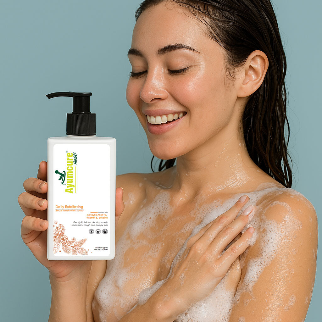 2-in-1 Exfoliating Body Wash & Scrub | 1% Salicylic Acid | All Skin Types