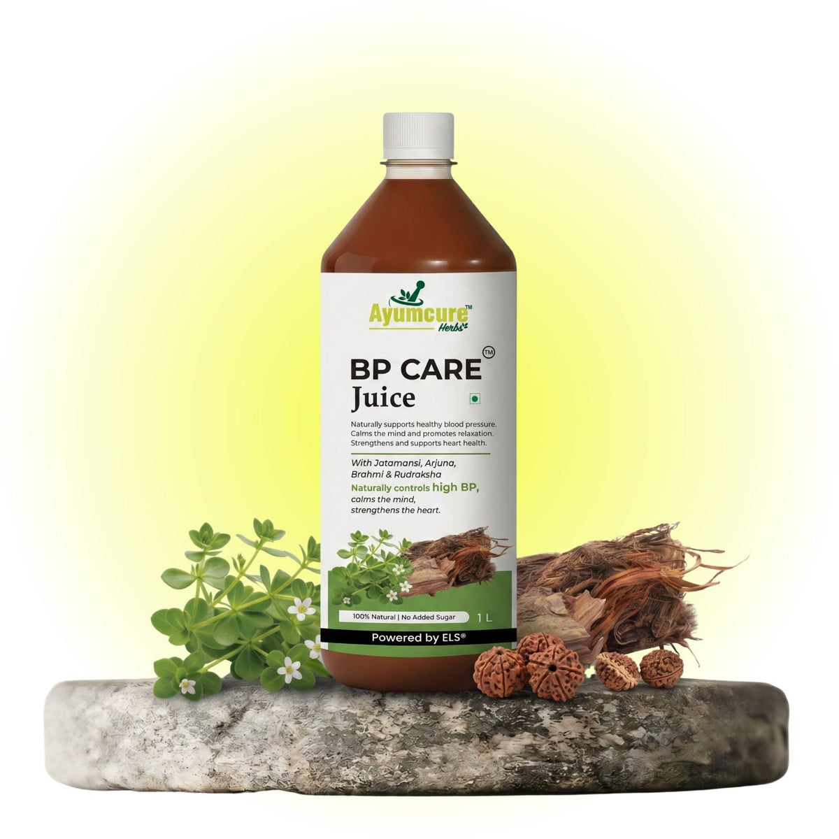 BP Care Ayurvedic Juice – Manages High Blood Pressure | Sugar Free | Men & Women