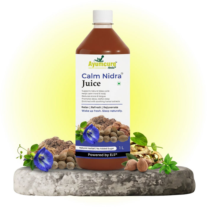 Calm Nidra Herbal Sleep Support Juice | Deep & Restful Sleep | Men & Women