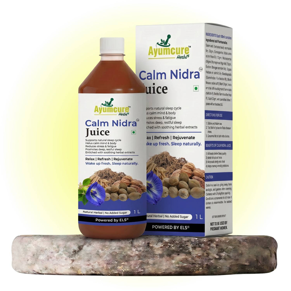 Calm Nidra Herbal Sleep Support Juice | Deep & Restful Sleep | Men & Women