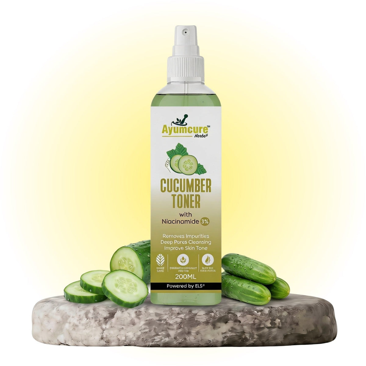 Cucumber & Niacinamide Pore-Tightening Face Toner | Unisex | All Skin Types