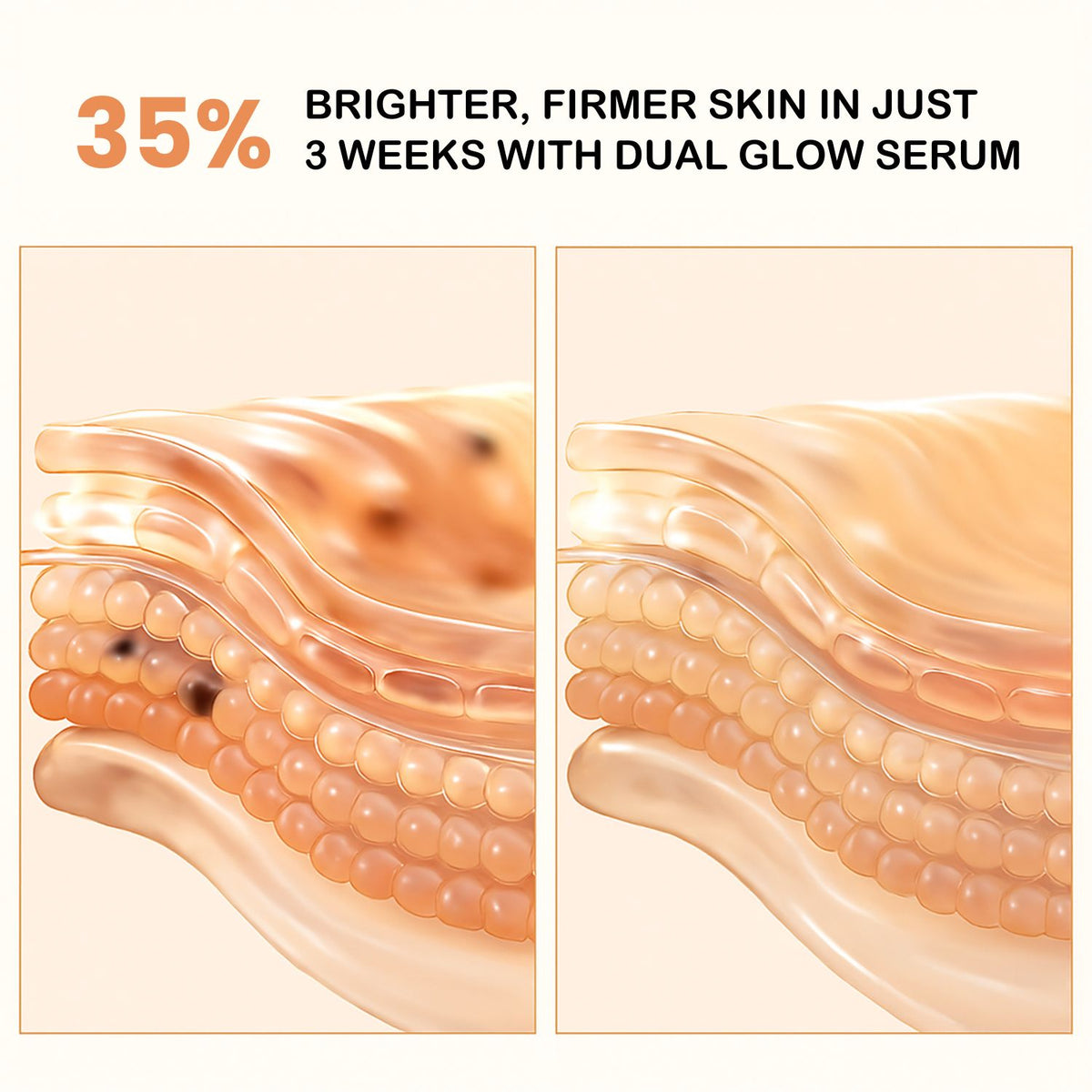 Dual Glow 20% Brightening + 25% Collagen Face Serum | All Skin Types | Unisex