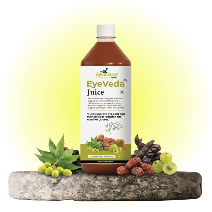 EyeVeda Ayurvedic Eye Care Juice | 11+ Herbs | Clear Vision | Men & Women