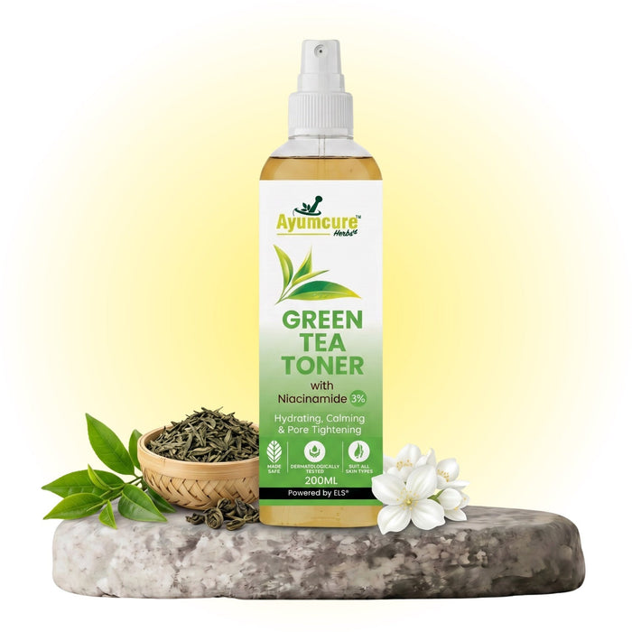 Green Tea & Niacinamide Pore-Tightening Face Toner | Normal & Oily Skin | Unisex
