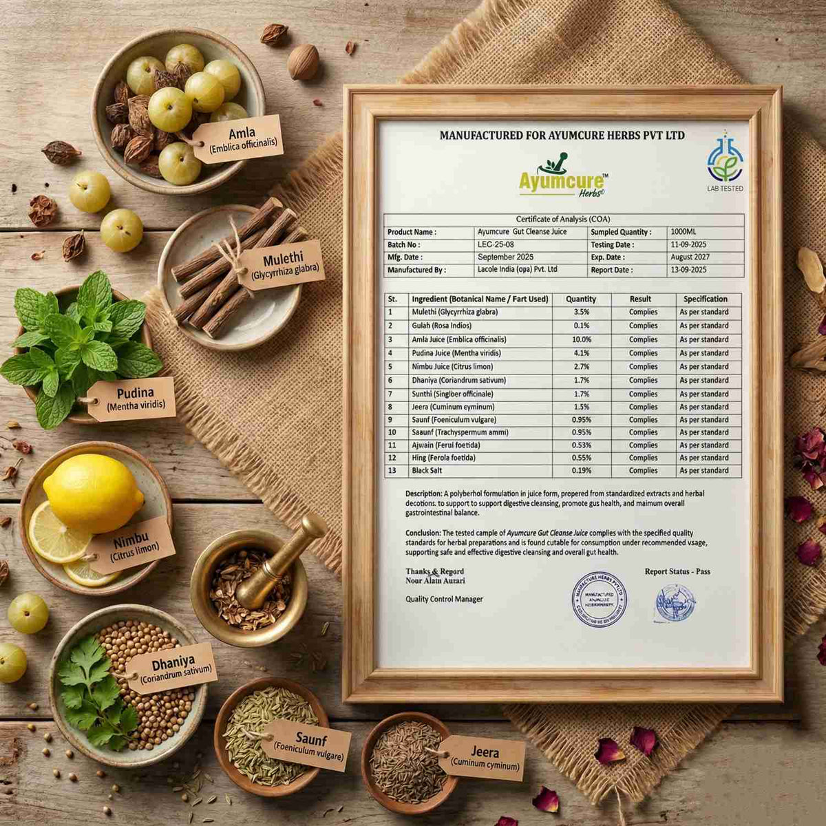 Gut Cleanse Herbal Juice | Gut Health & Digestion Support | Men & Women