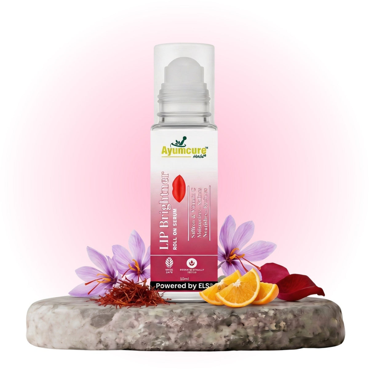 Lip Brightener Roll-On Serum | Moisturizes & Restores Natural Lip Color | Unisex