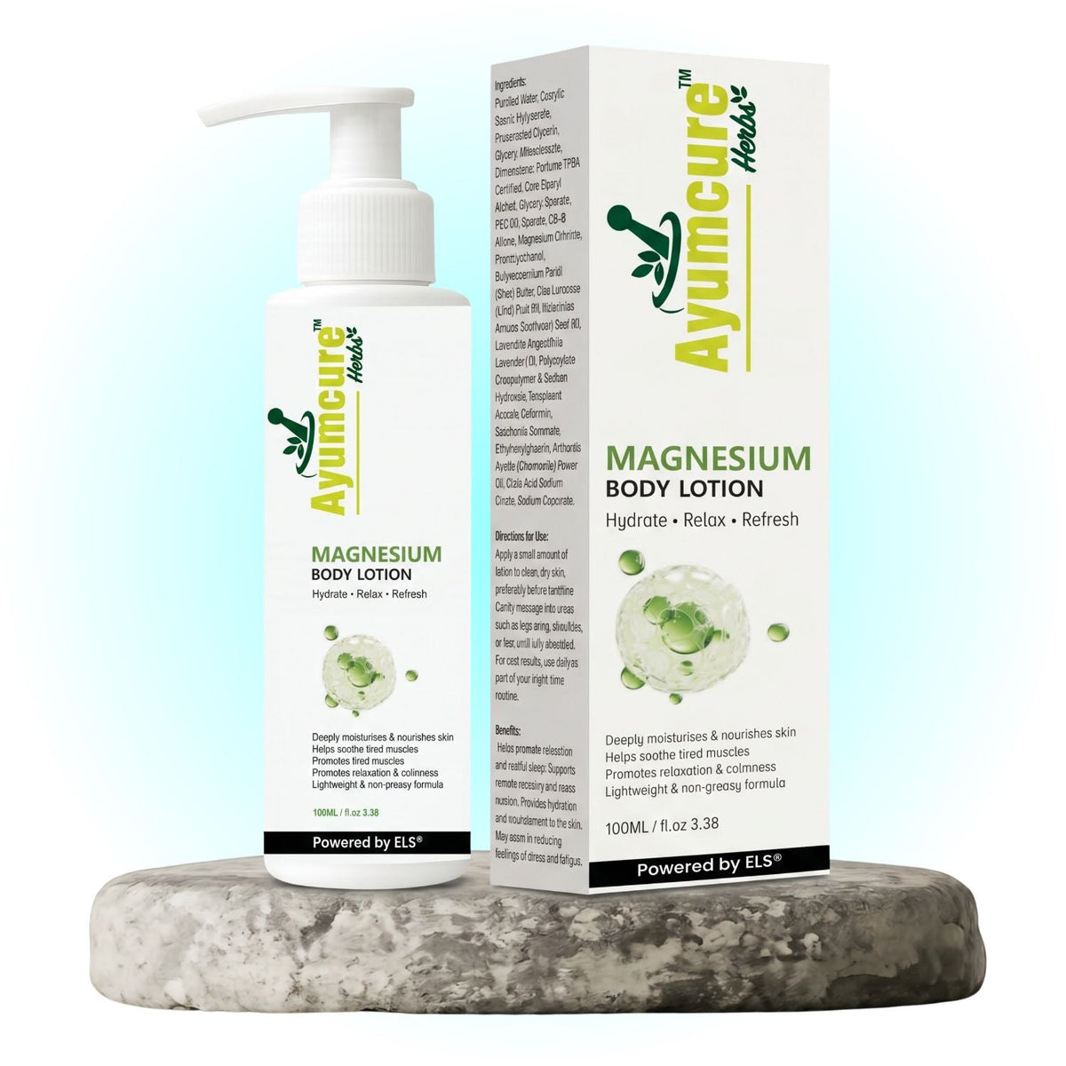 Magnesium Body Lotion | Relieves Muscle Stiffness & Promotes Relaxation | All Ages