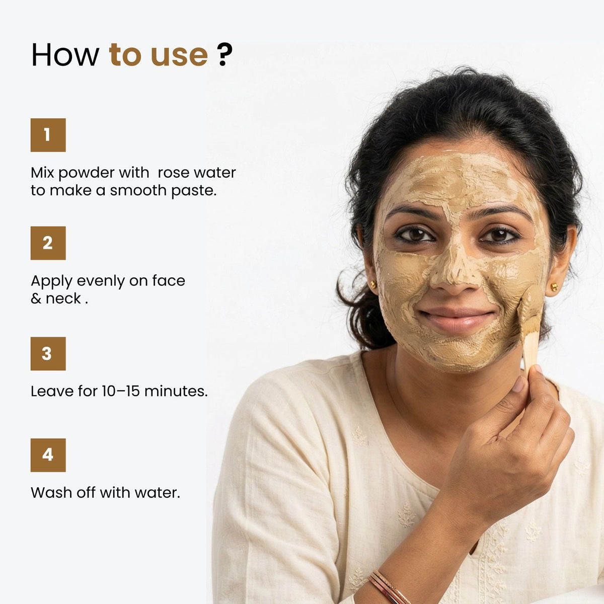 Multani Mitti & Sandalwood Face Pack | Glowing Skin & Dead Skin Removal | Unisex