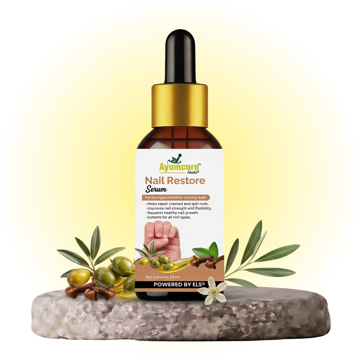 Nail Restore Serum | Repairs Weak, Brittle & Cracked Nails | Men & Women