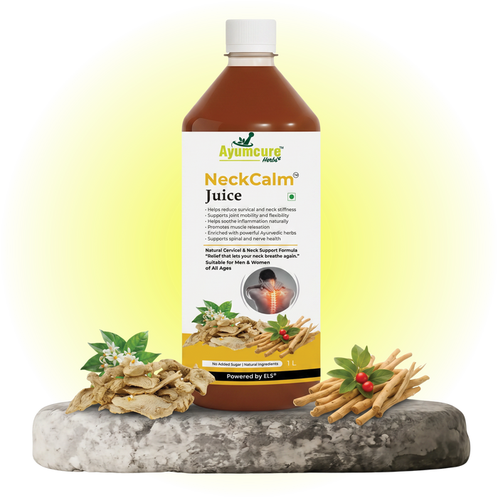 NeckCalm Ayurvedic Cervical Pain & Neck Stiffness Relief Juice ,Men & Women