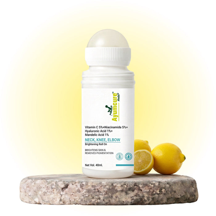 5% Niacinamide Roll-On – Fades Dark Spots on Neck, Knee & Elbow | All Skin Types
