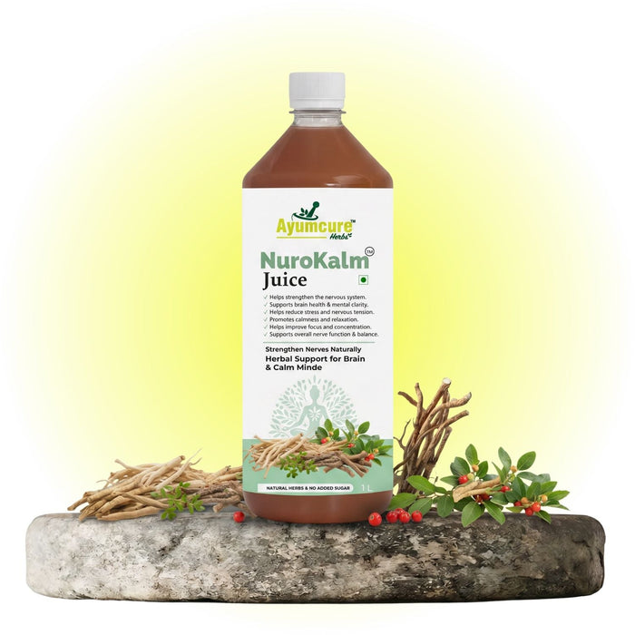 NuroKalm Ayurvedic Nervous System & Stress Relief Juice | No Added Sugar | Unisex