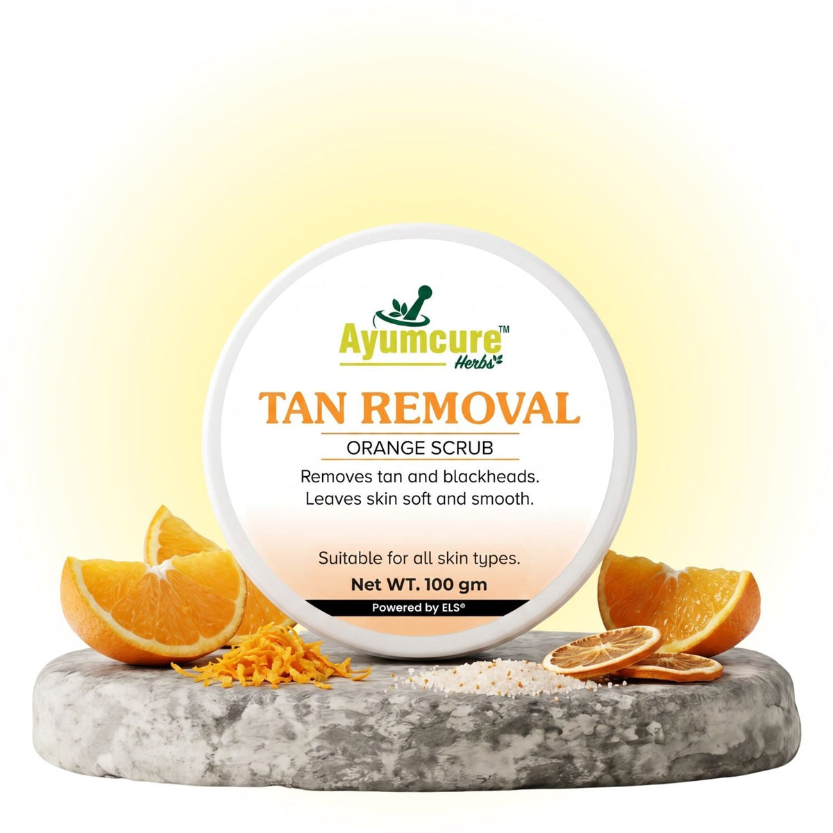 Orange Vitamin C Brightening Face Scrub | Tan Removal & Dead Skin | All Skin Types
