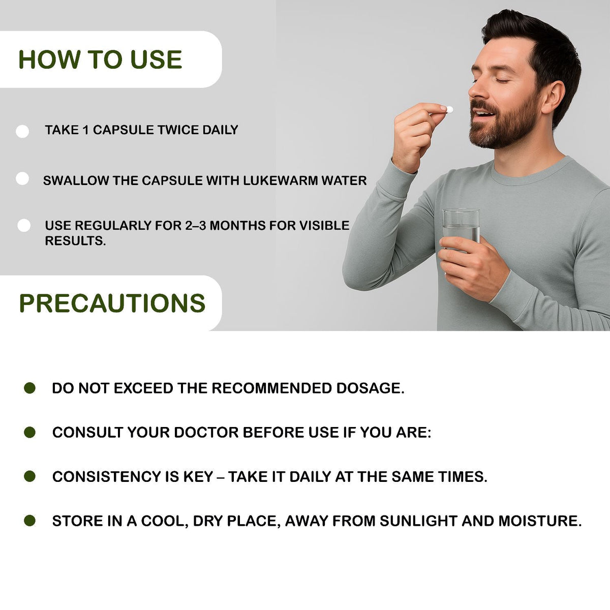 Herbal Joint Care Capsules | Relieves Pain, Inflammation & Arthritis | Men & Women