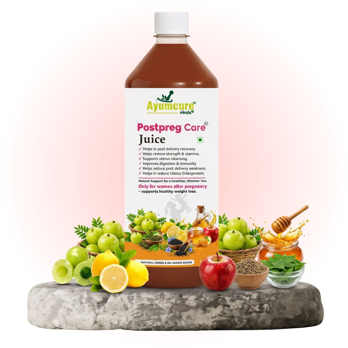Postpreg Care Juice – Post-Pregnancy Recovery & Belly Fat Reduction | Only For Women