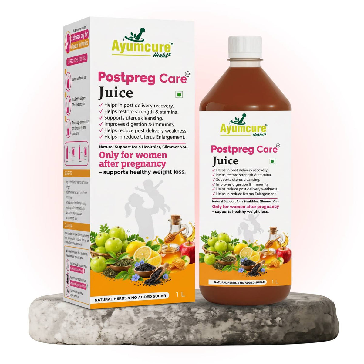 Postpreg Care Juice – Post-Pregnancy Recovery & Belly Fat Reduction | Only For Women