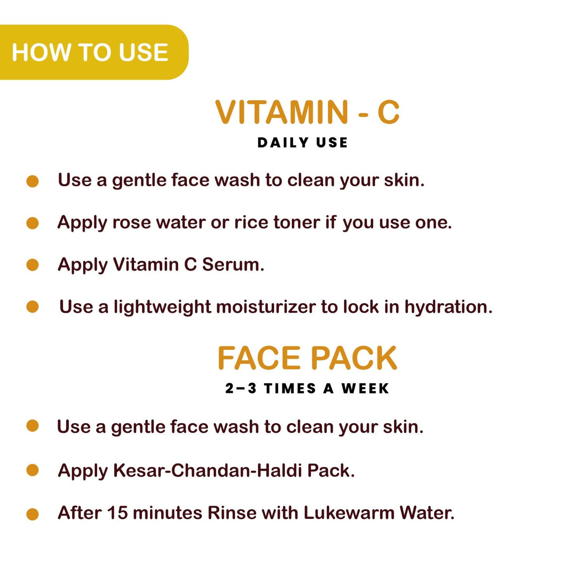Vitamin C Serum + Radiance Face Pack | 3% Niacinamide, Kesar & Haldi | Men & Women