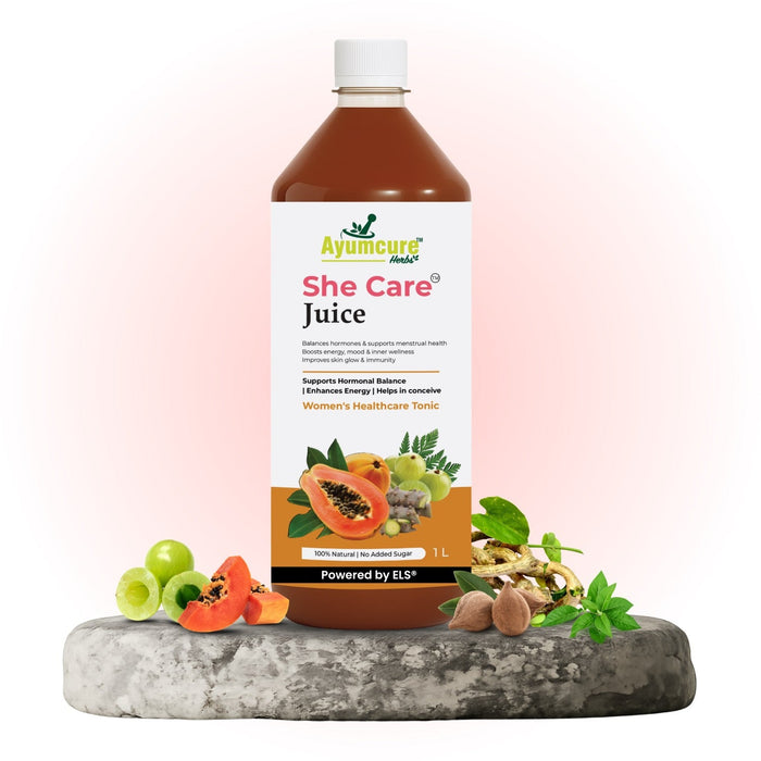 She Care Ayurvedic Juice | PCOS, PCOD & Period Pain Relief | Only For Women