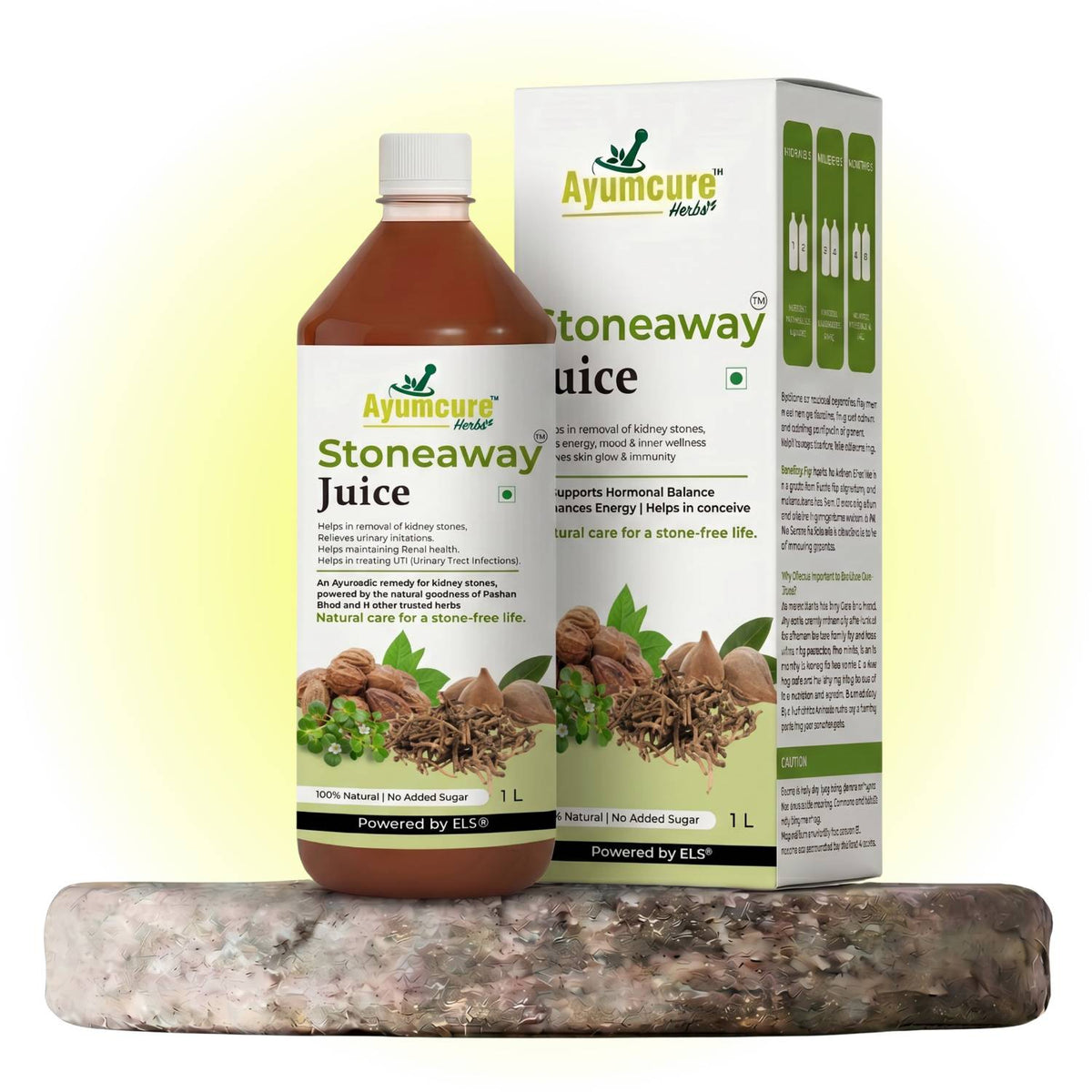 Stoneaway Juice – Kidney Stone & UTI Support | Pashan Bhed + Gokshura | Unisex