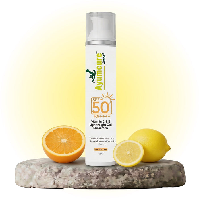 Vitamin C+E Sunscreen SPF 50+++ with Niacinamide | No White Cast | All Skin Types