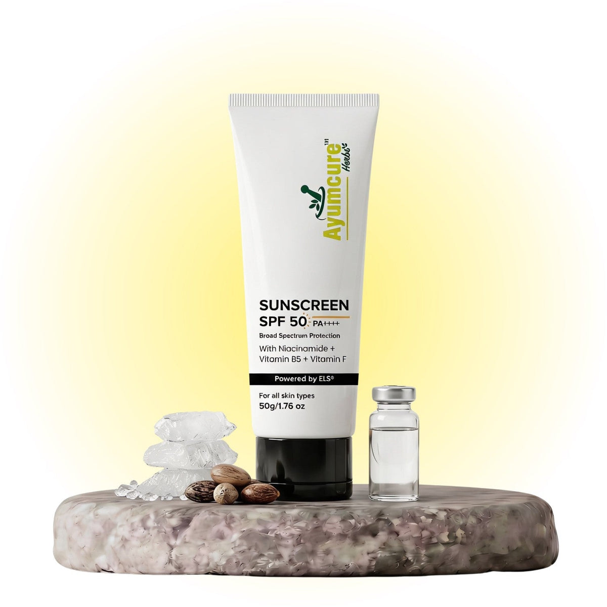 Niacinamide Sunscreen SPF 50 PA++++ | Vit B5 & F | Lightweight | All Skin Types