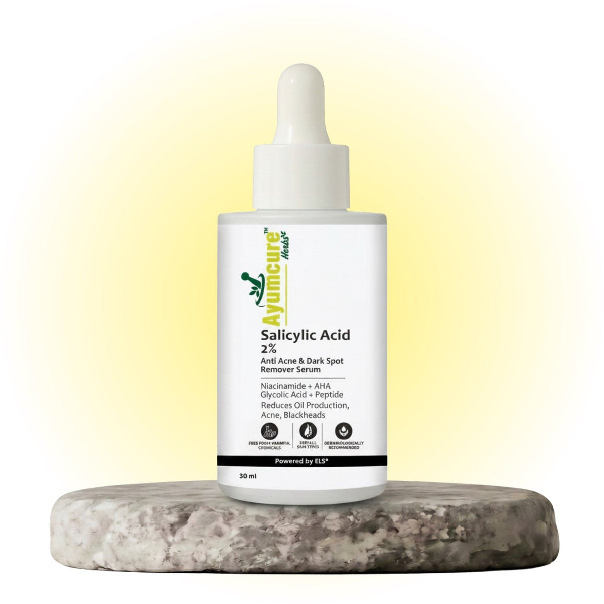 2% Salicylic Acid + 3% Niacinamide Serum | Acne, Blackheads & Dark Spots | Unisex