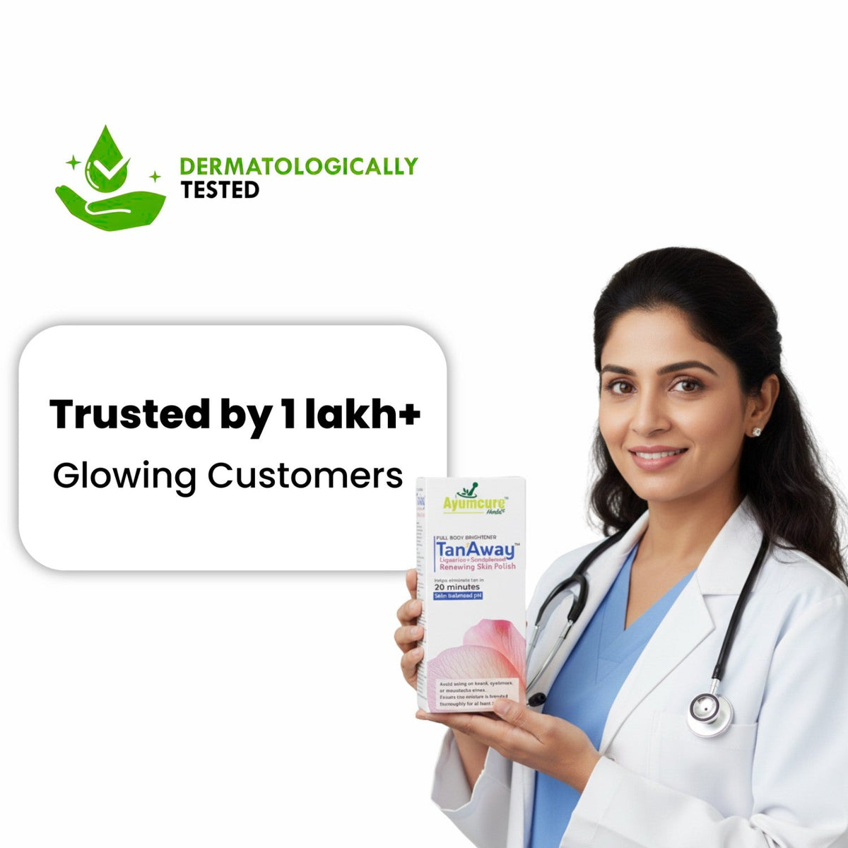 TanAway Full Body Brightening Skin Polish | Liquorice & Turmeric | Men & Women