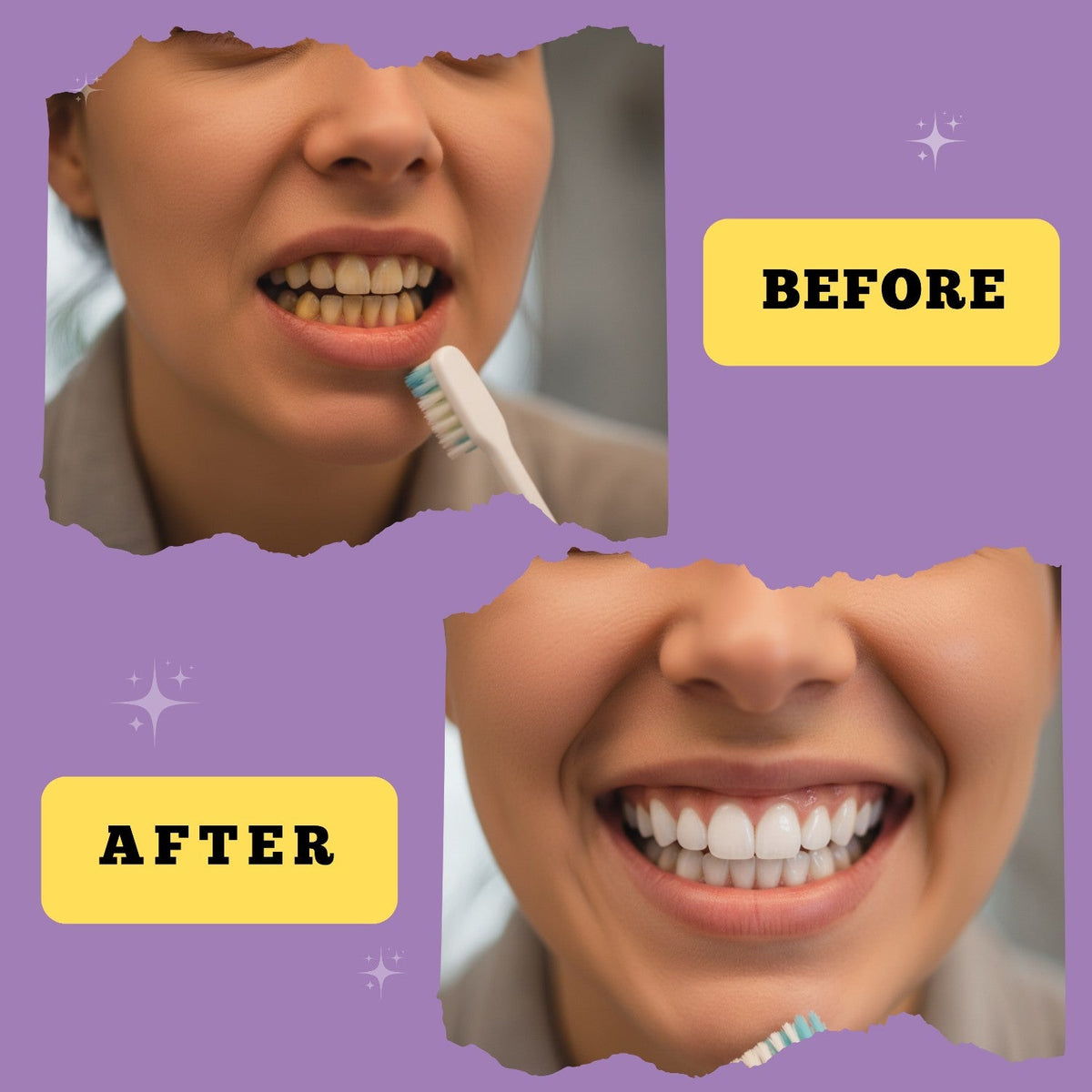 Active Purple Glow Whitening Toothpaste | Fluoride-Free, SLS-Free | Ayurvedic