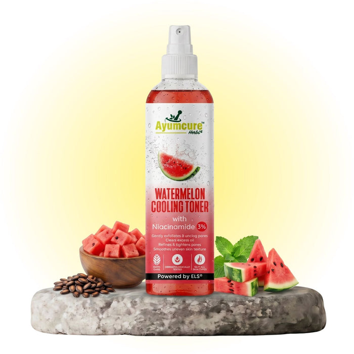 Watermelon Cooling Toner – 3% Niacinamide | Unclogs Pores & Refines Texture | Unisex