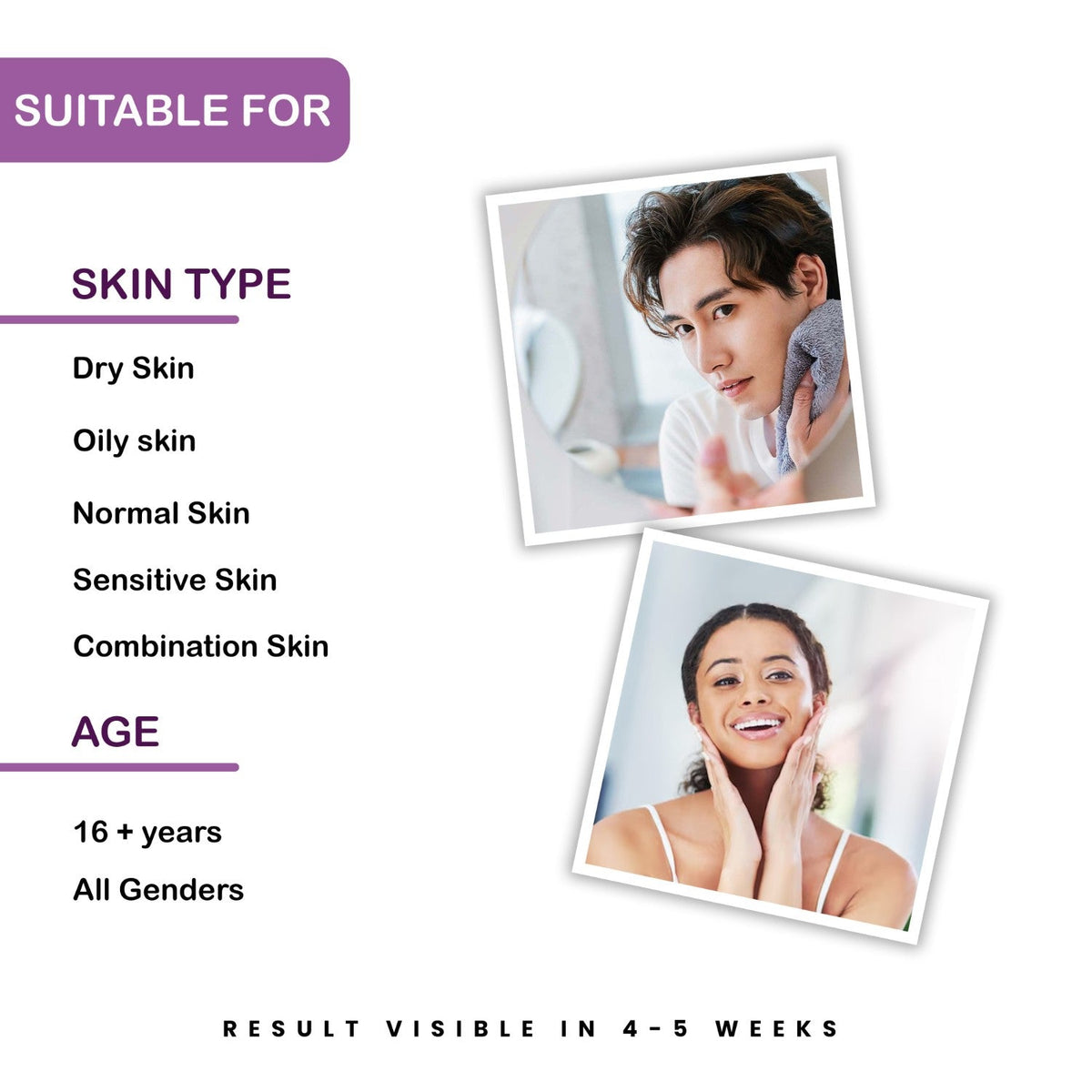 White Lotus Hyaluronic Face Mist & Toner – Bamboo Extract & Lavender | Hydrates Skin | Unisex